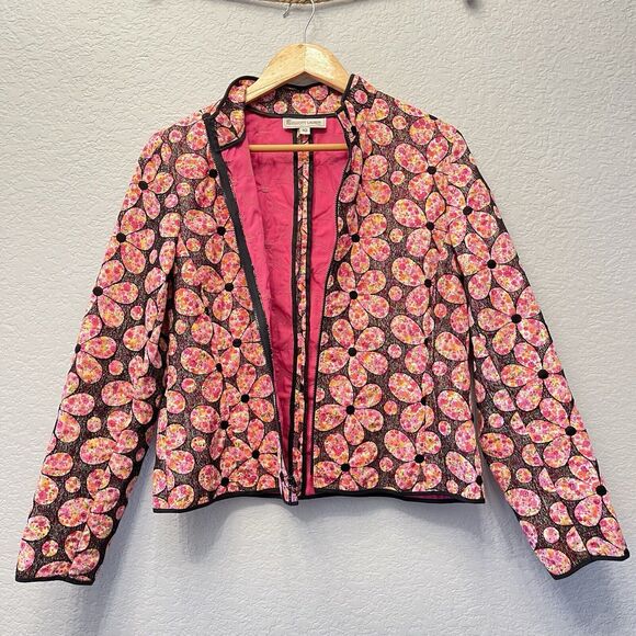 Elliott Lauren Vintage Smart Casual Chic Contemporary jacket blazer chic Sz 10 - Picture 11 of 13